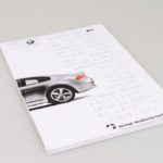 BMW Individual Kommunikationskonzept Rückseite